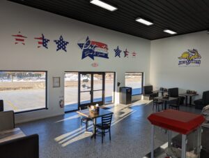 Patriots Grub and Sweets Interior Brookings SD